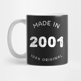 Made in 2001 Gift For Someone Born in 2001 Mug